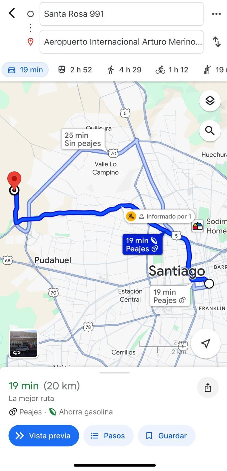 1a1 Metro Matta Hospital San Borja Fantasilandia Gendarmeria Santiago