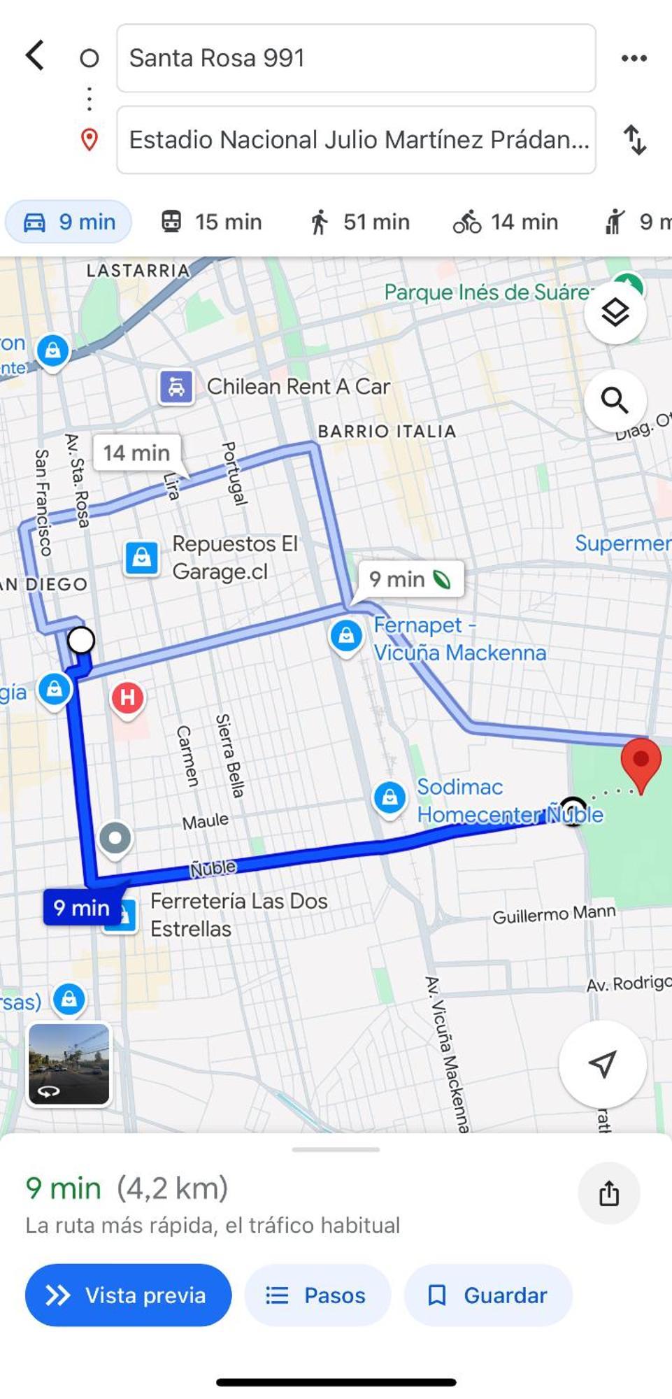1a1 Metro Matta Hospital San Borja Fantasilandia Gendarmeria Apartamento