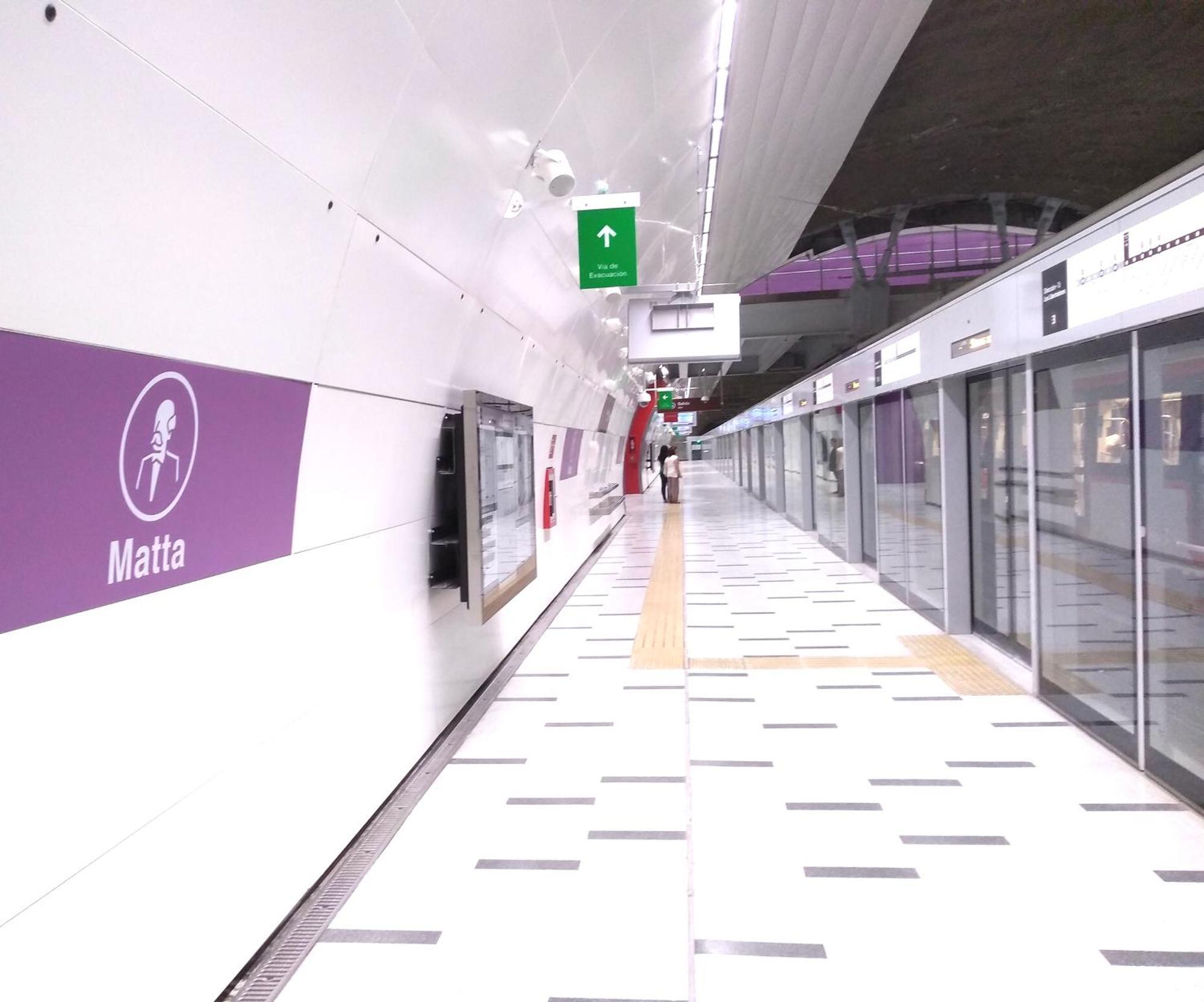 1a1 Metro Matta Hospital San Borja Fantasilandia Gendarmeria * Santiago